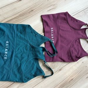 2 like new Balance Athletica sports bras in awesome condition